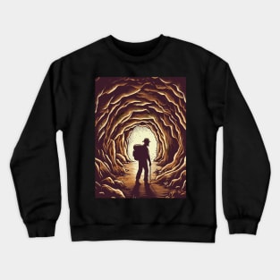 Vintage Caving explore Crewneck Sweatshirt